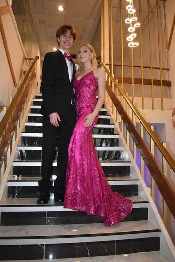 Beautiful Lace Mermaid Prom Dress Formal Party Dress Prom Dress HZ1023